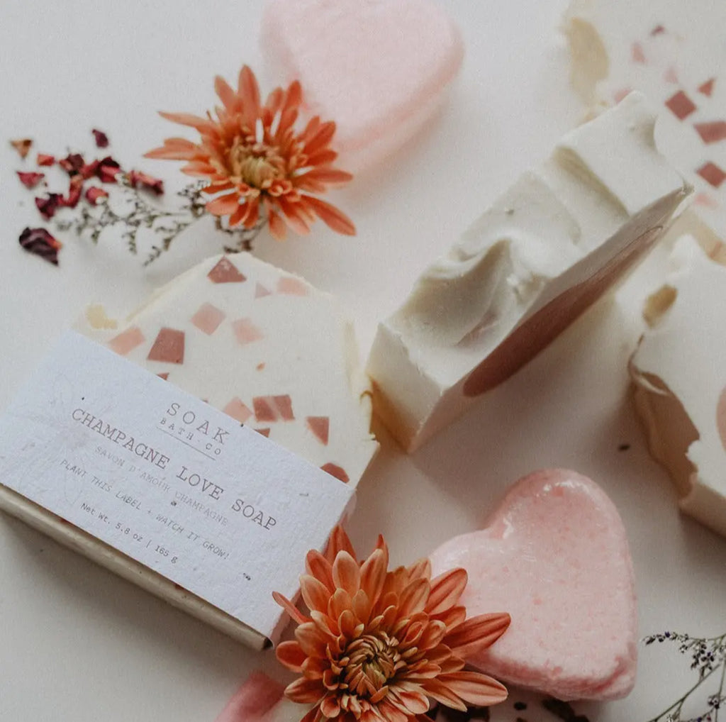 Champagne Love Soap