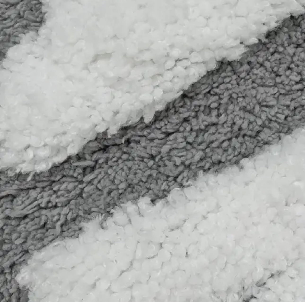 Get Naked Bath Mat Grey/White